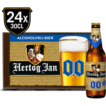 Hertog Jan 0.0 Alcoholvrij bier 24-pack