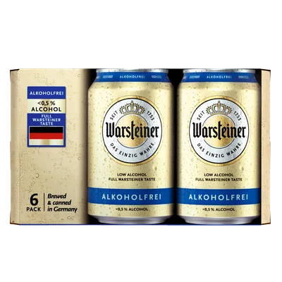 Warsteiner Alcoholvrij pilsener