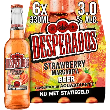 Desperados Strawberry margarita bier 6-pack