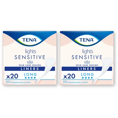 Tena Lights sensitive long inlegkruisjes 2pck