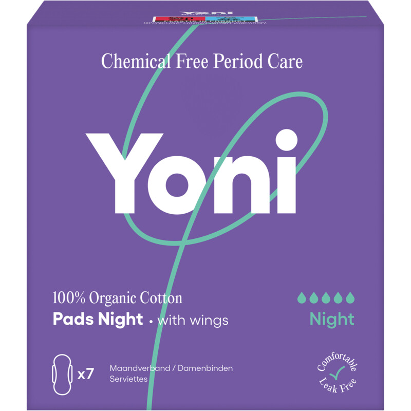 Yoni Maandverband wings night