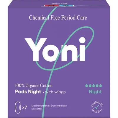 Yoni Maandverband wings night