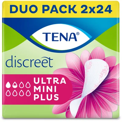 Tena Discreet ultra mini plus duopack