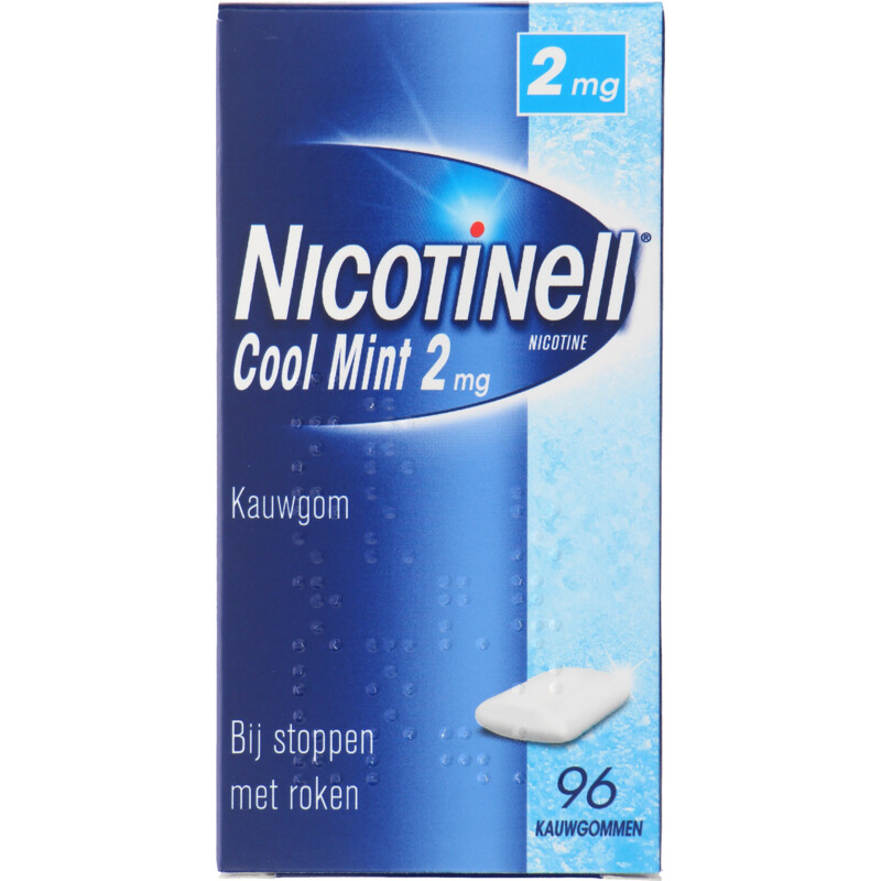 Nicotinell Cool mint 2mg nicotine kauwgom