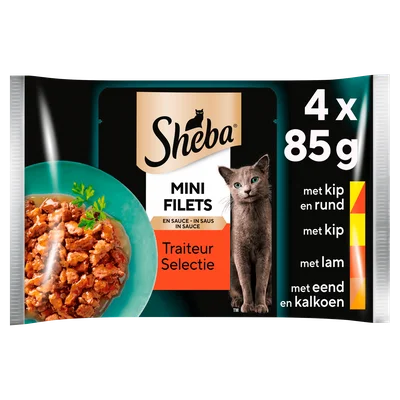 Sheba Mini filet in saus