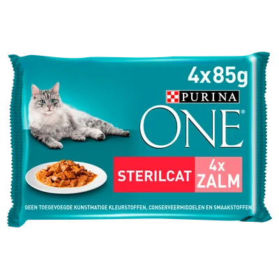 Purina ONE Sterilcat rijk aan rund