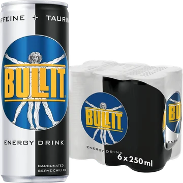 Bullit Energy Drink 6 x 250 ml