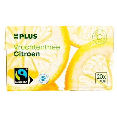 PLUS IJsthee citroen Fairtrade