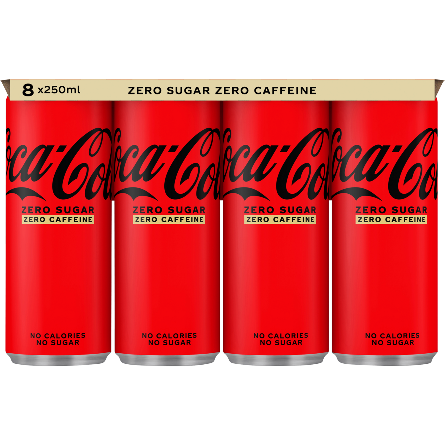 Coca-Cola Zero no caffeine 8x25 cl