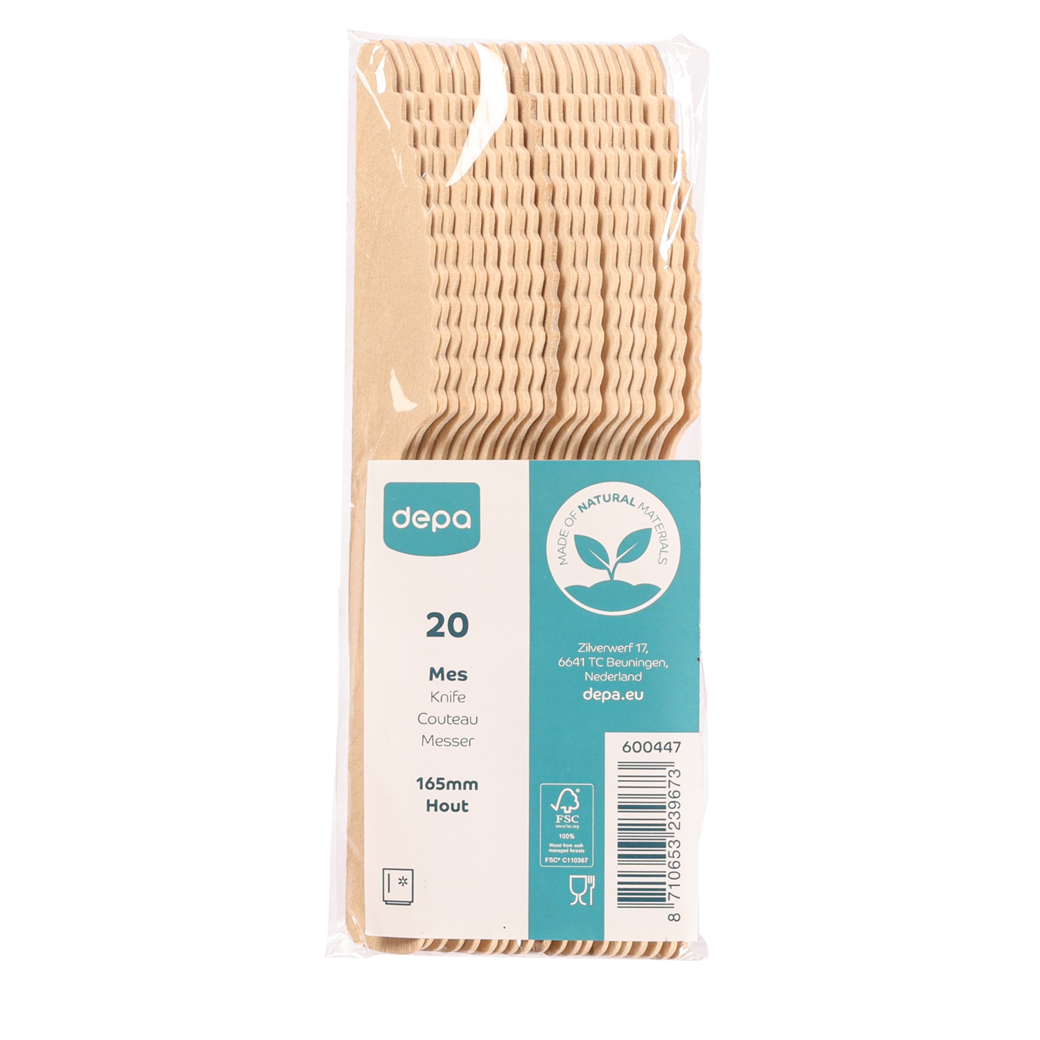 Depa Mes hout 16cm 20 st.