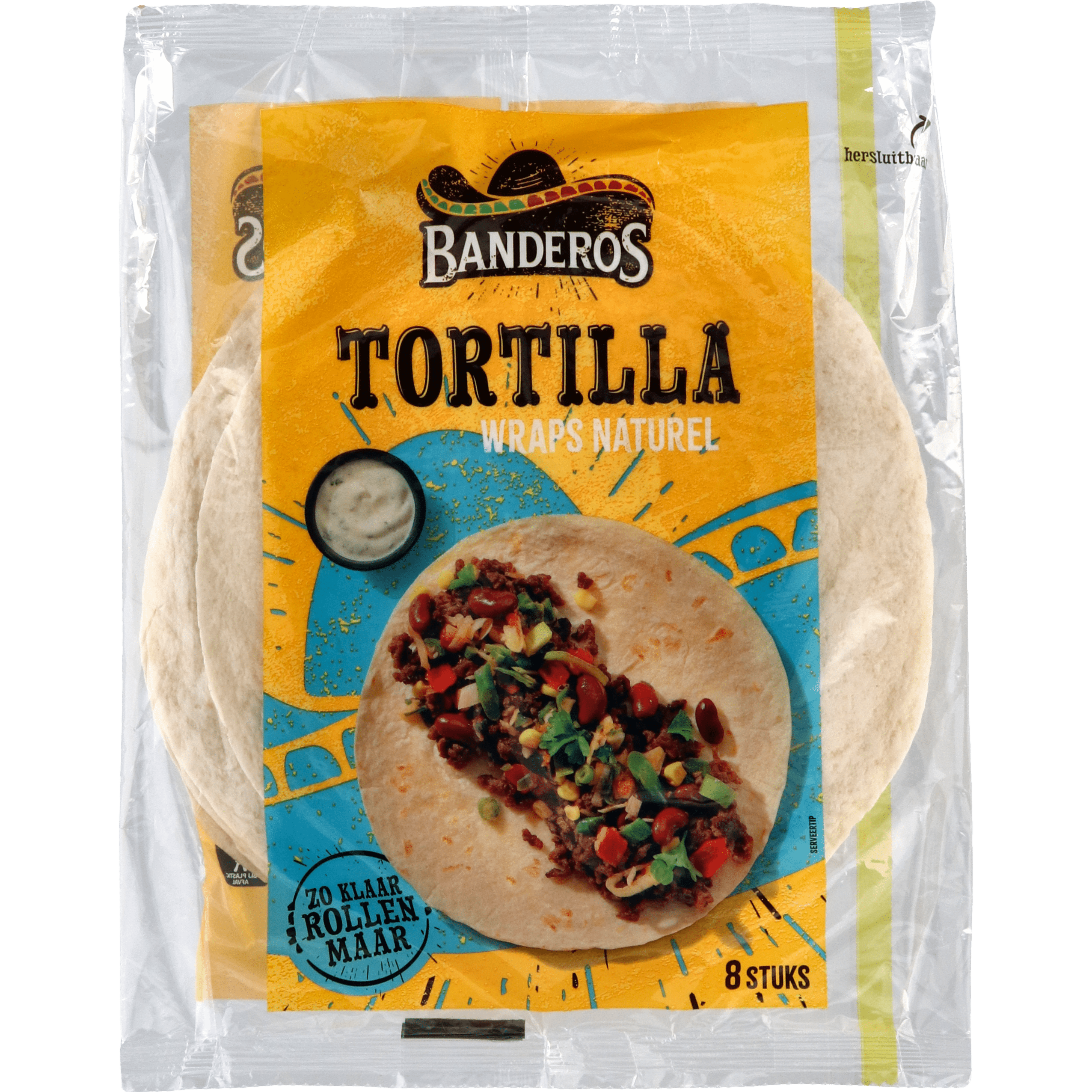 Banderos Tortilla wraps 12st