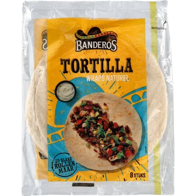 Banderos Tortilla wraps 12st
