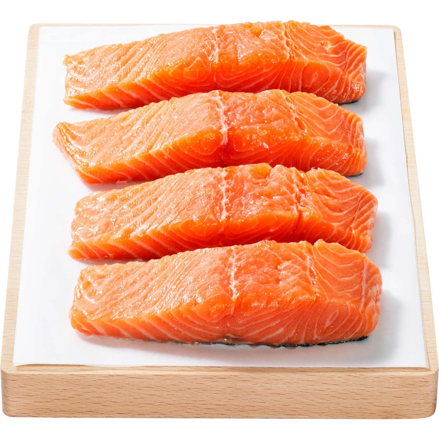 Zalmfilet met huid 4 st.