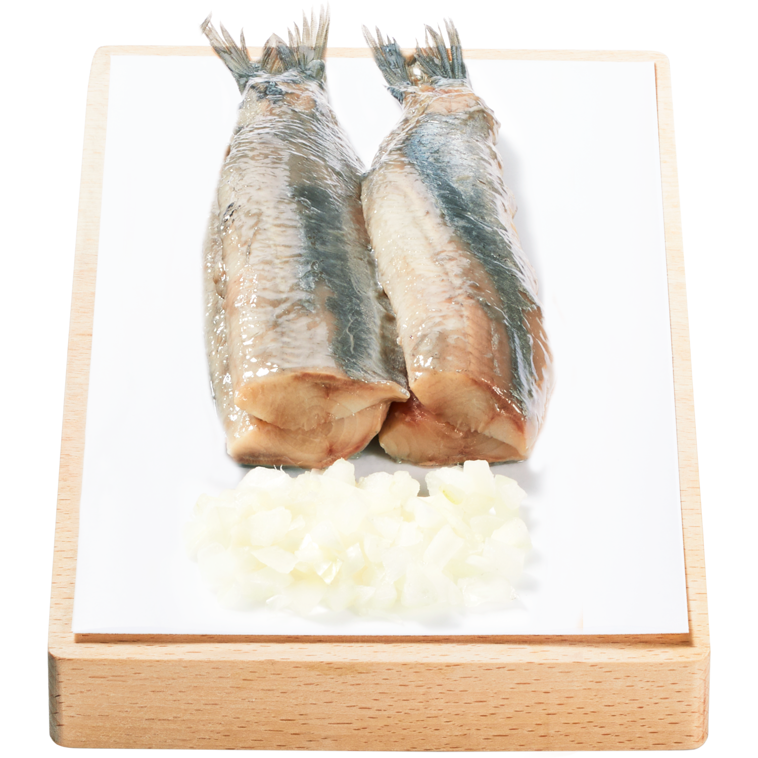 Maatjesharing met ui 2 st.