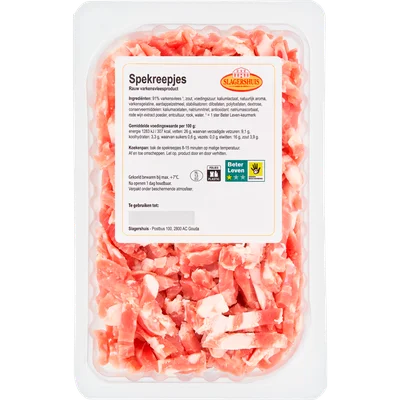 Gerookte spekreepjes