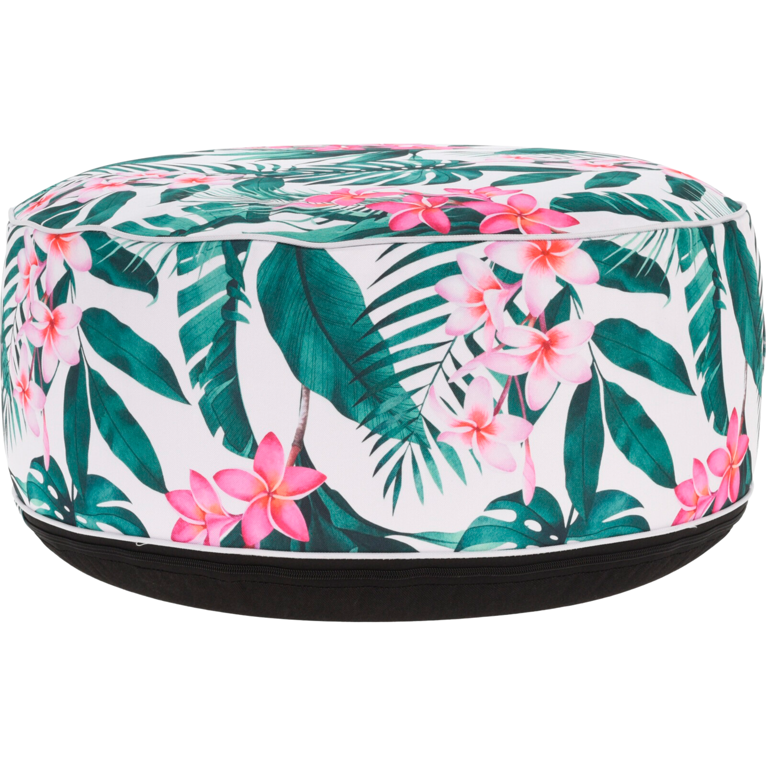 Poef opblaasbaar met dessin