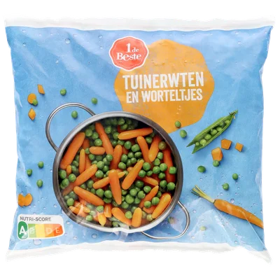 1 de Beste Tuinerwten wortelen