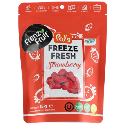 Frenzy Fruit Gevriesdroogde aardbei