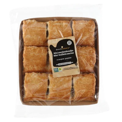 Dutch Bakery Mini saucijzenbroodjes 9 st.