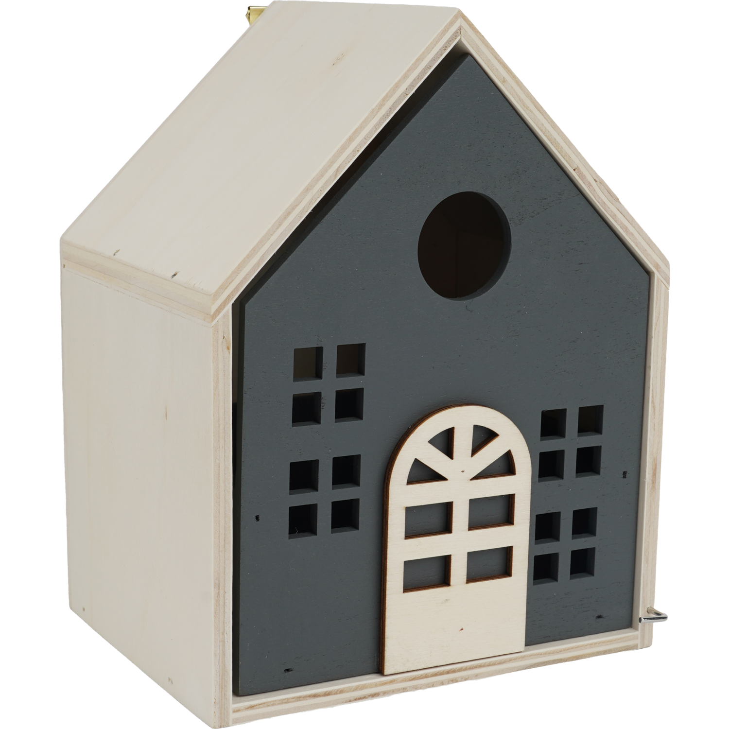 Vogelnestkast 21.5cm 4 assorti