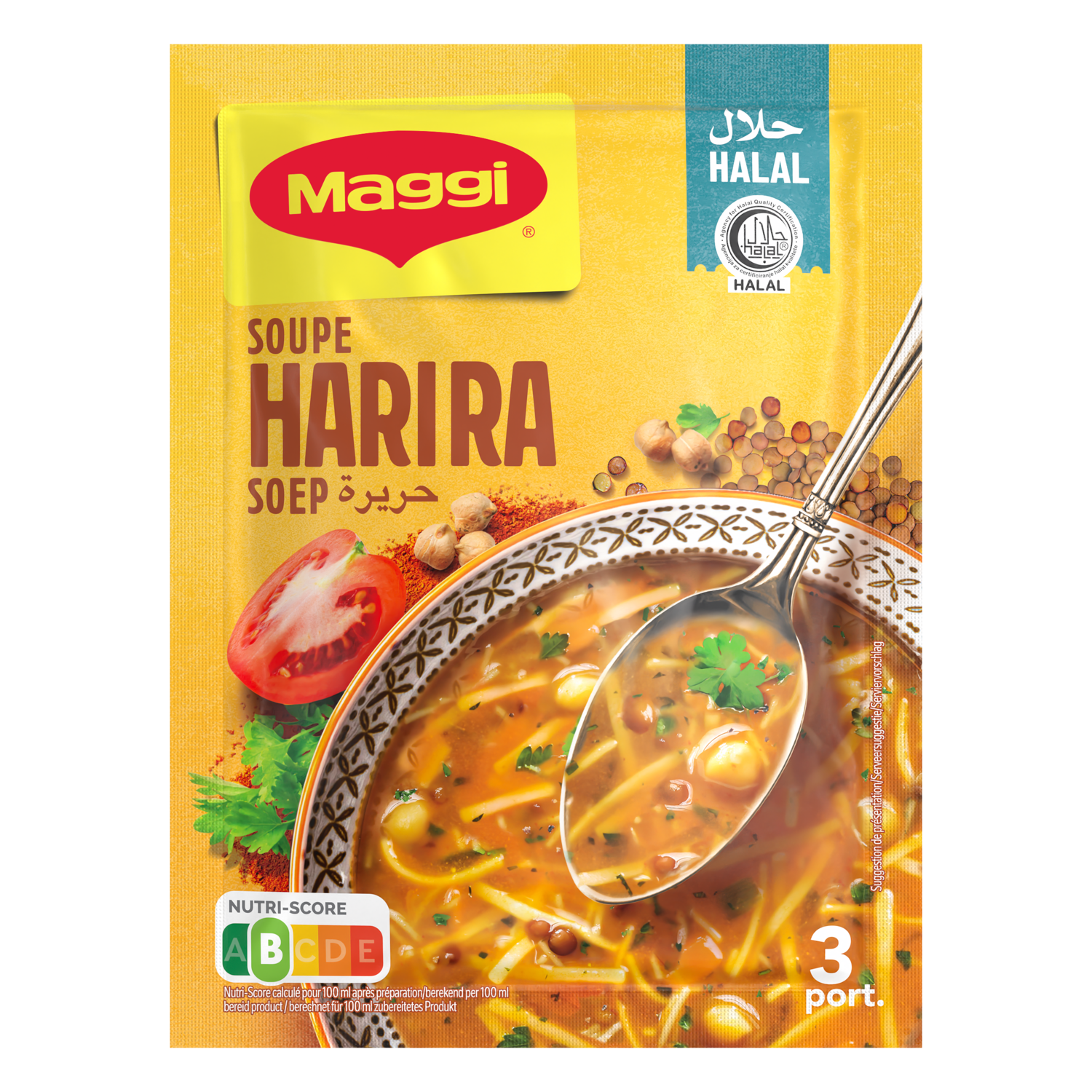 Maggi Droge soep harira