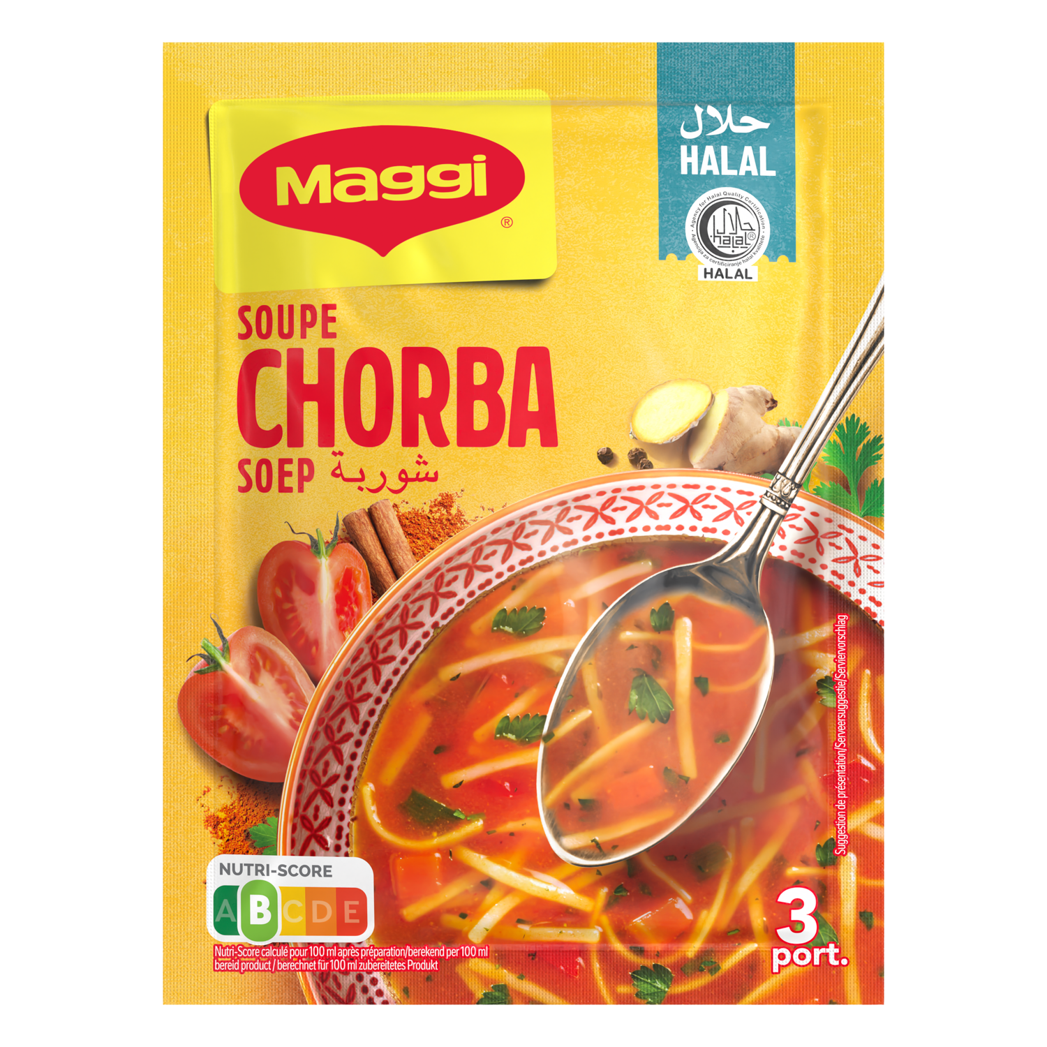 Maggi Droge soep halal chorba