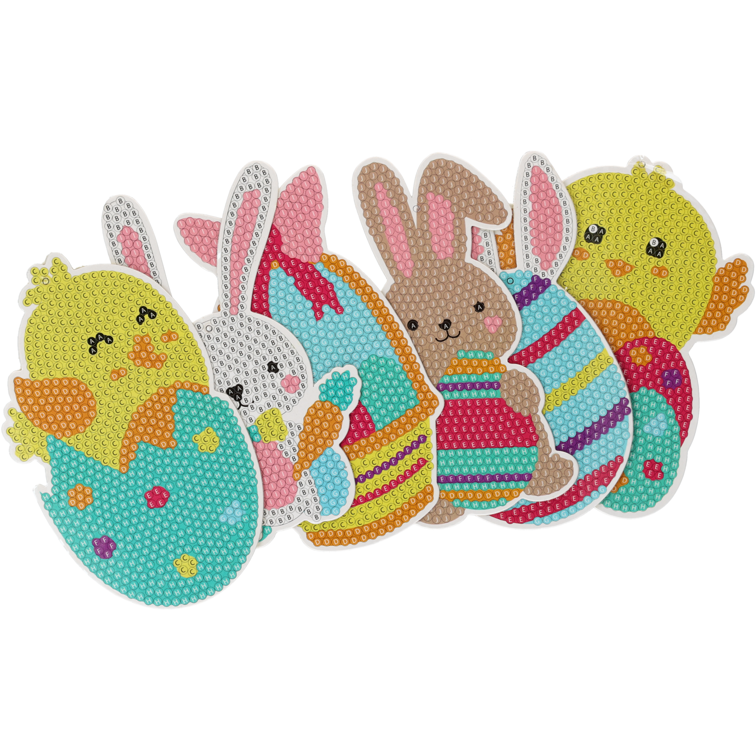 Paas diamond painting hangers 6 st.