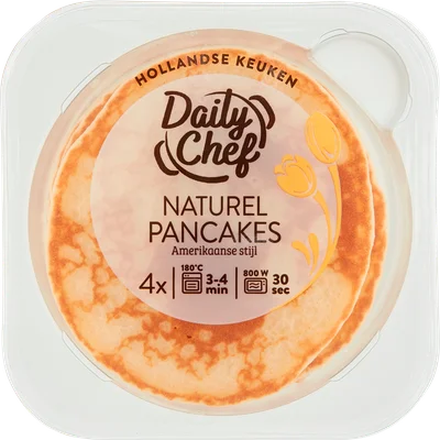 Daily Chef Pancakes naturel amerikaanse stijl