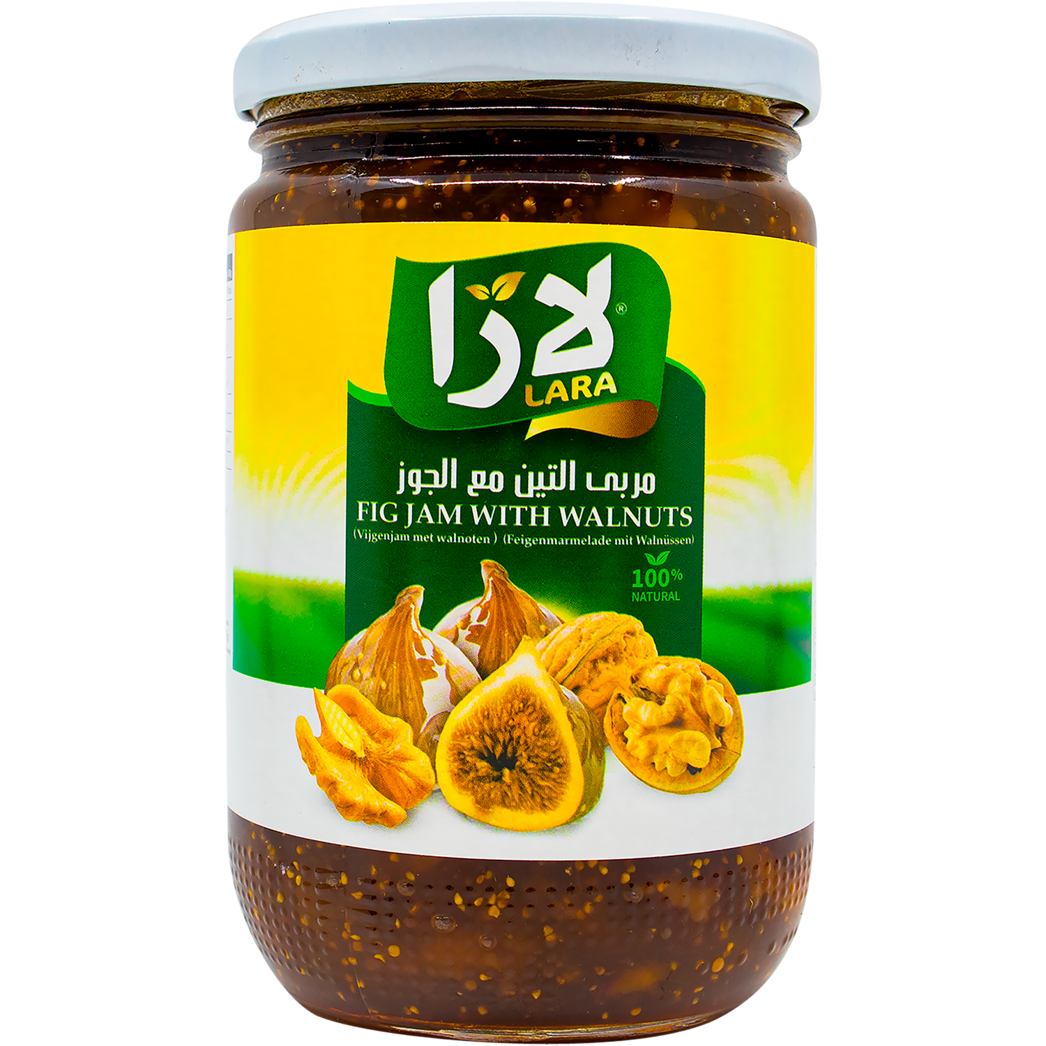 Lara Vijgenjam met walnoot