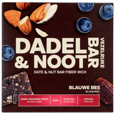 Dadel & Noot Blueberry 4 st.