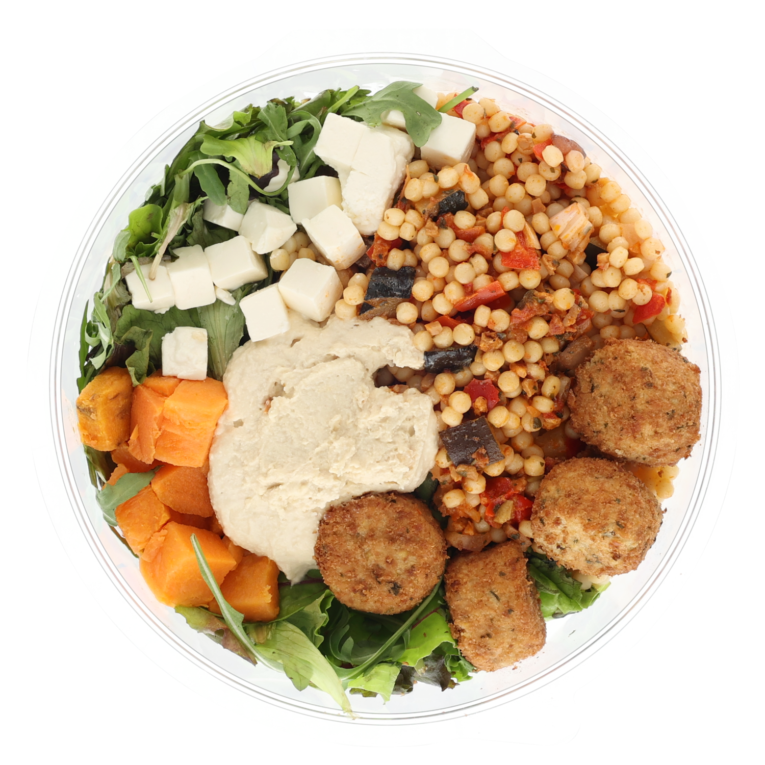 Healthy Hide Maaltijdsalade falafel zoete aardappel