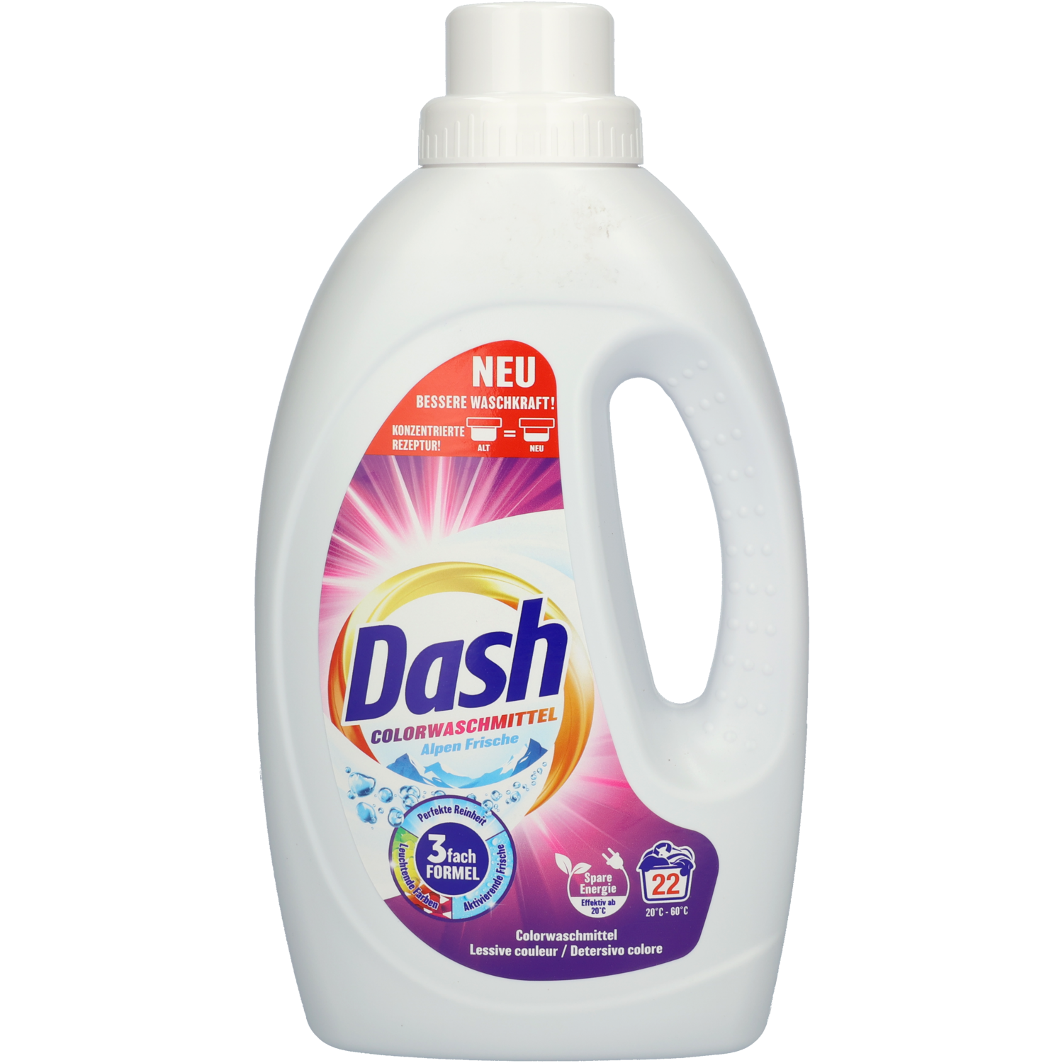 Dash Wasmiddel kleur 22 wasbeurten