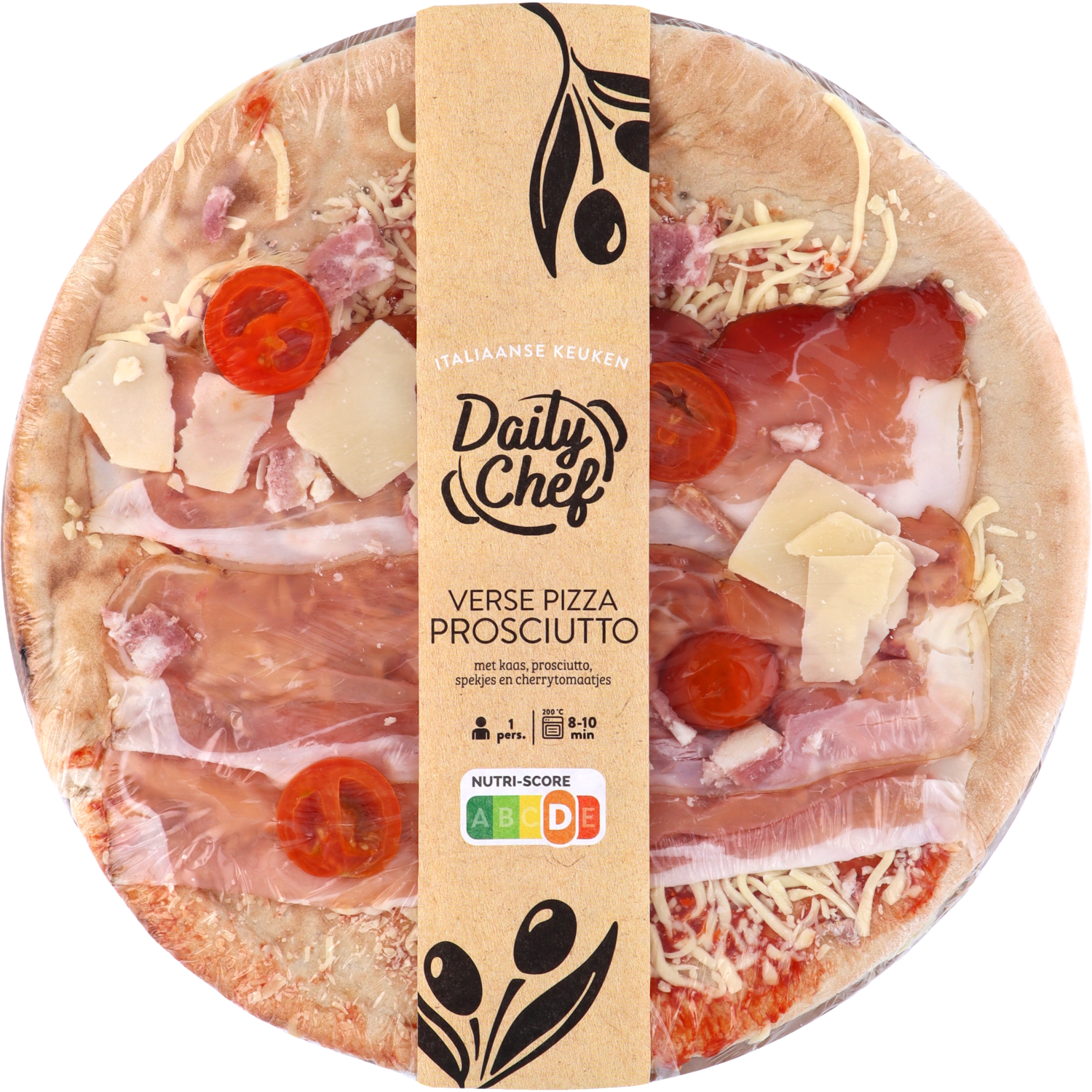 Daily Chef Verse pizza prosciutto