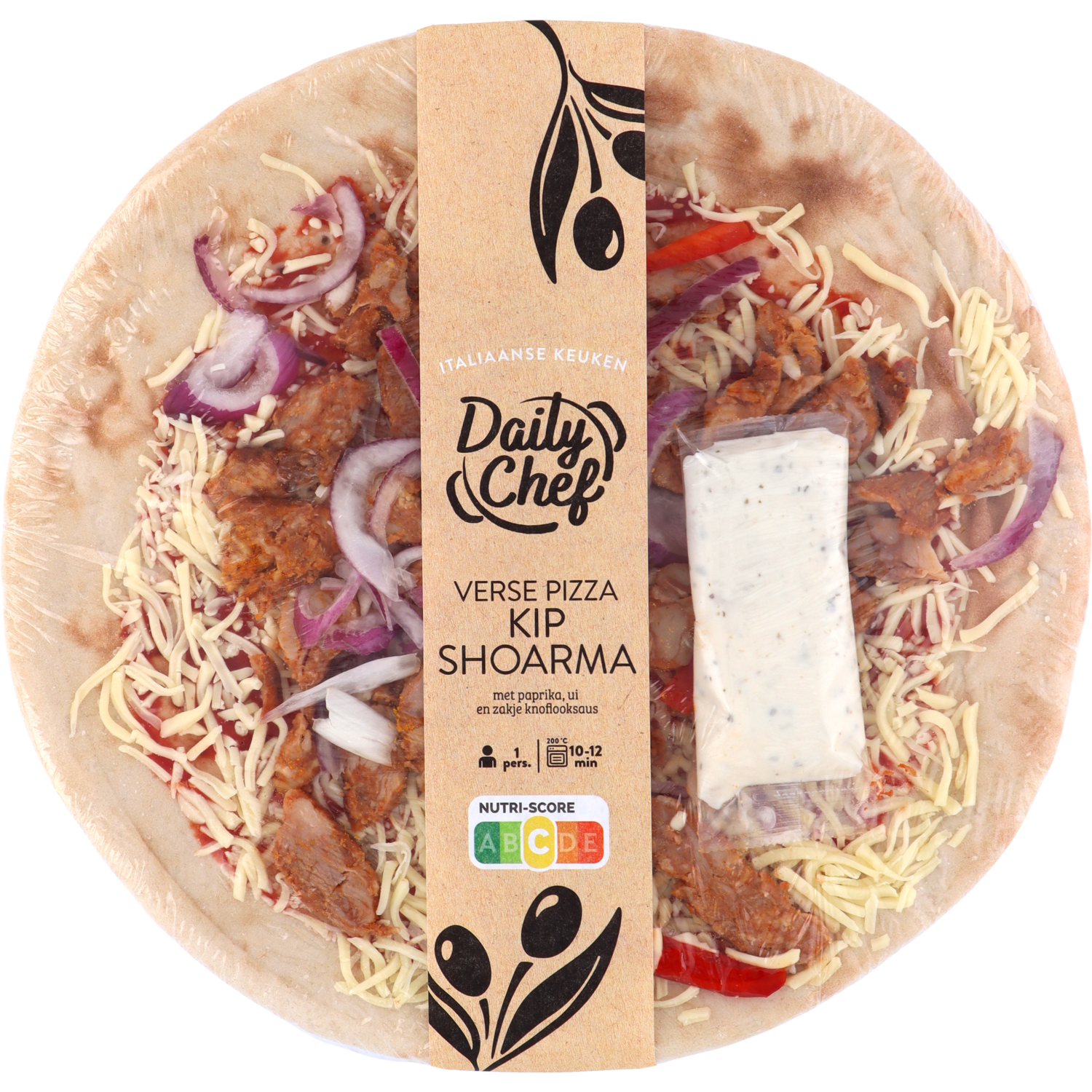 Daily Chef Verse pizza kipshoarma