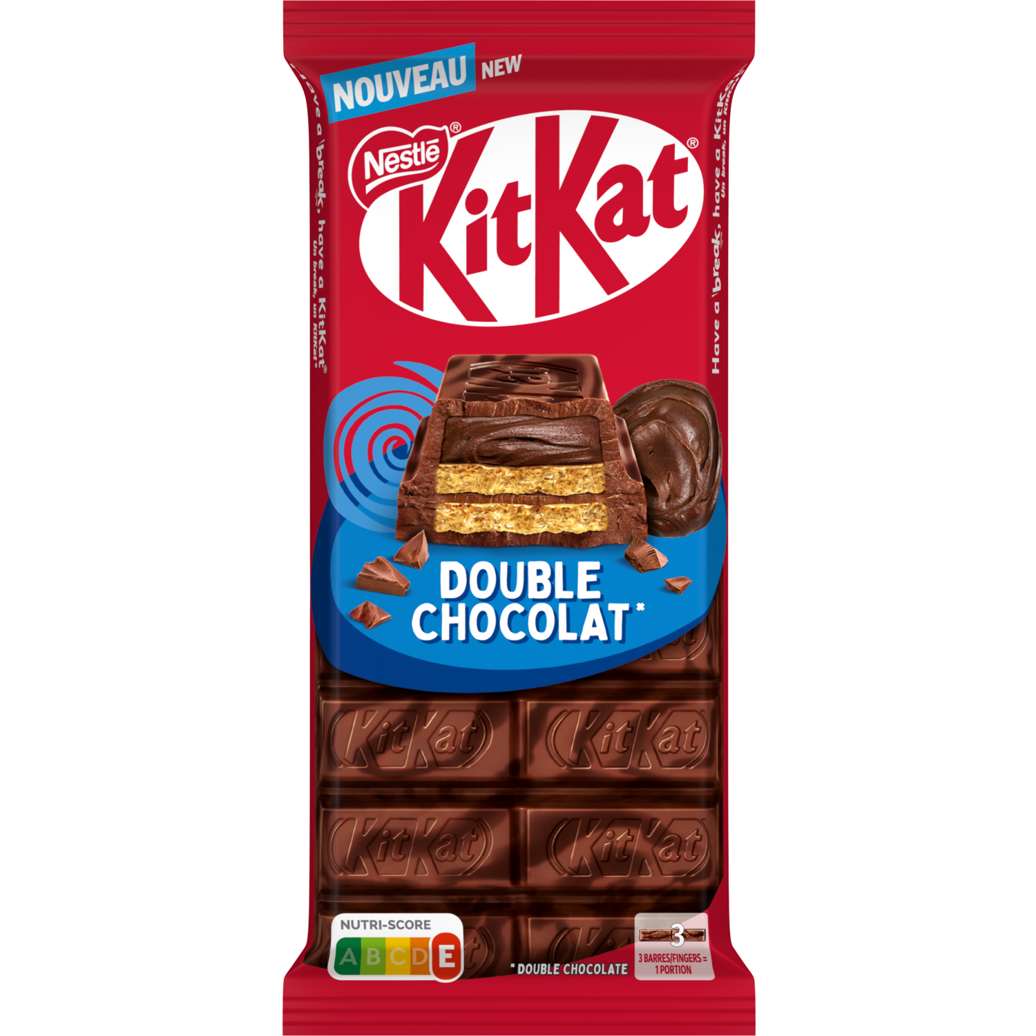Nestlé Kitkat dubbel chocolade