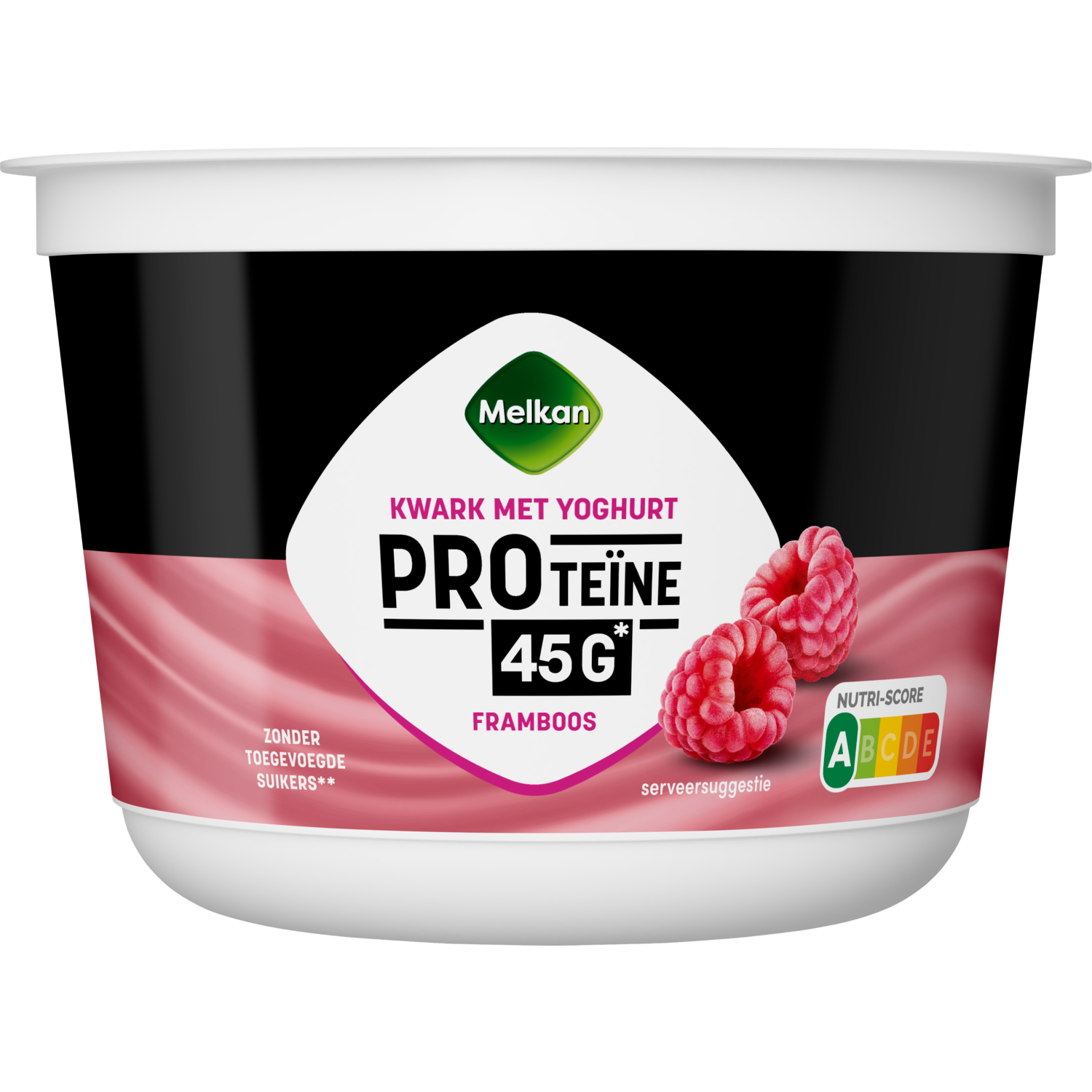 Melkan Proteine kwark framboos