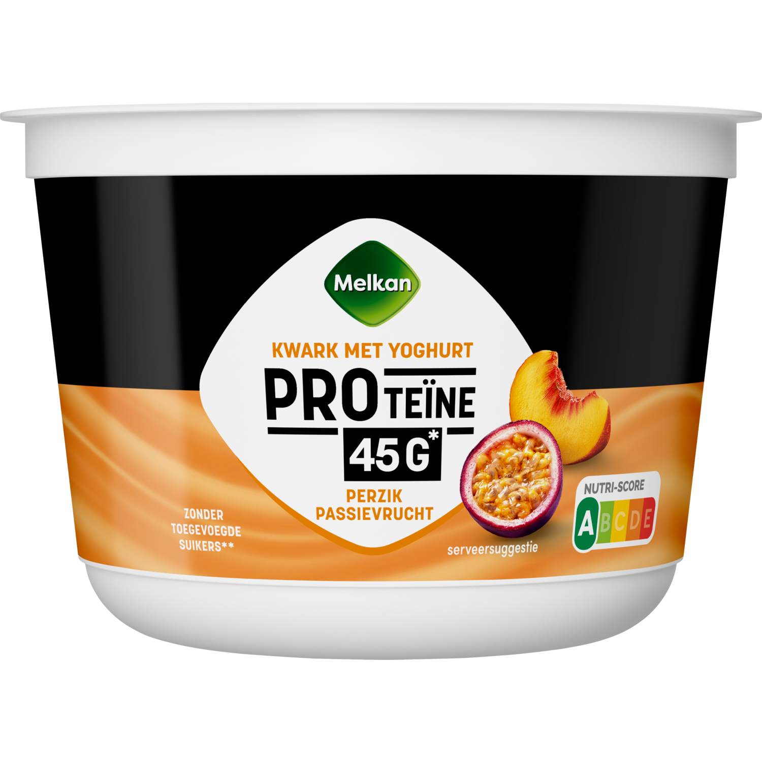 Melkan Proteine kwark perzik passievrucht