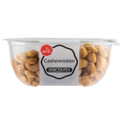 1 de Beste Cashewnoten ongezouten