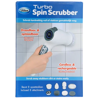 Aqua Laser Turbo spin scrubber