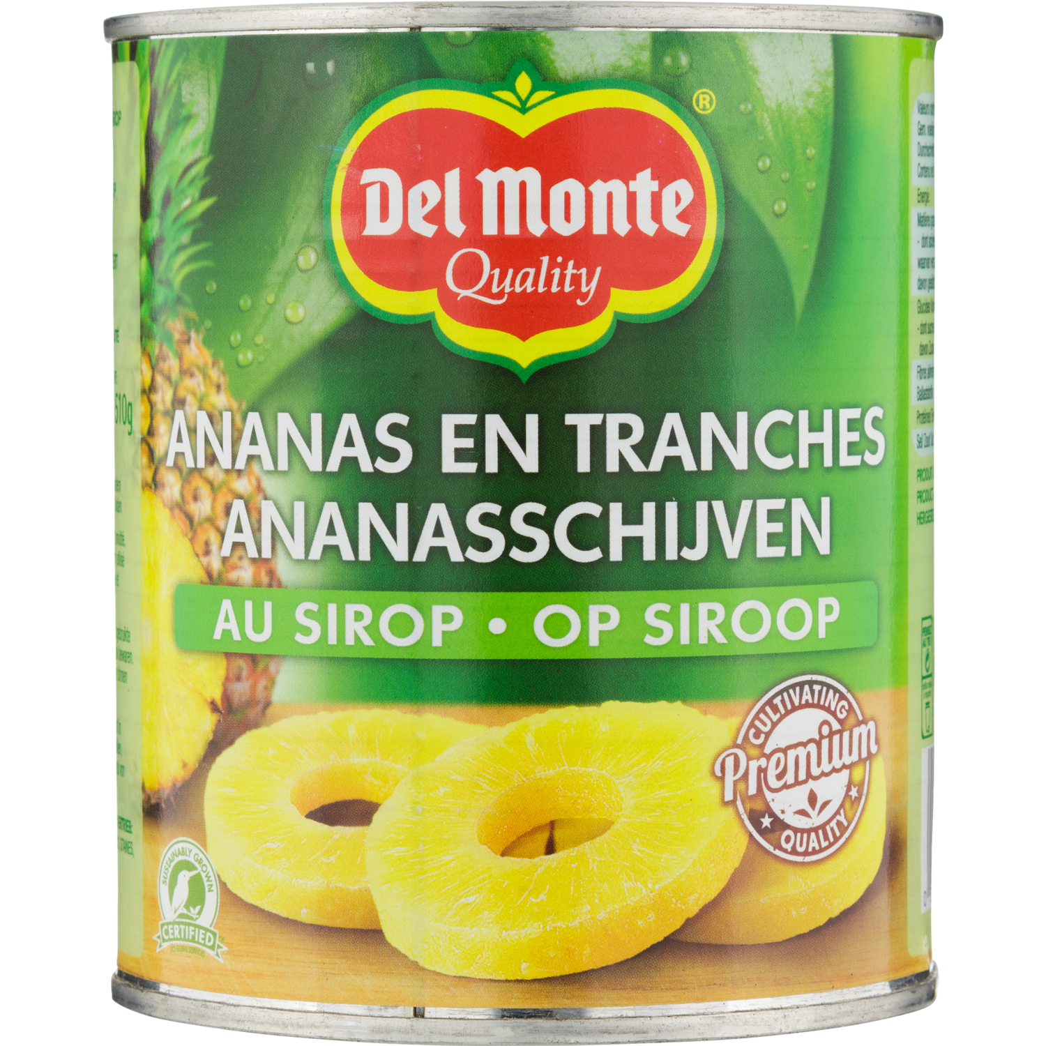 Del Monte Ananasschijven op siroop