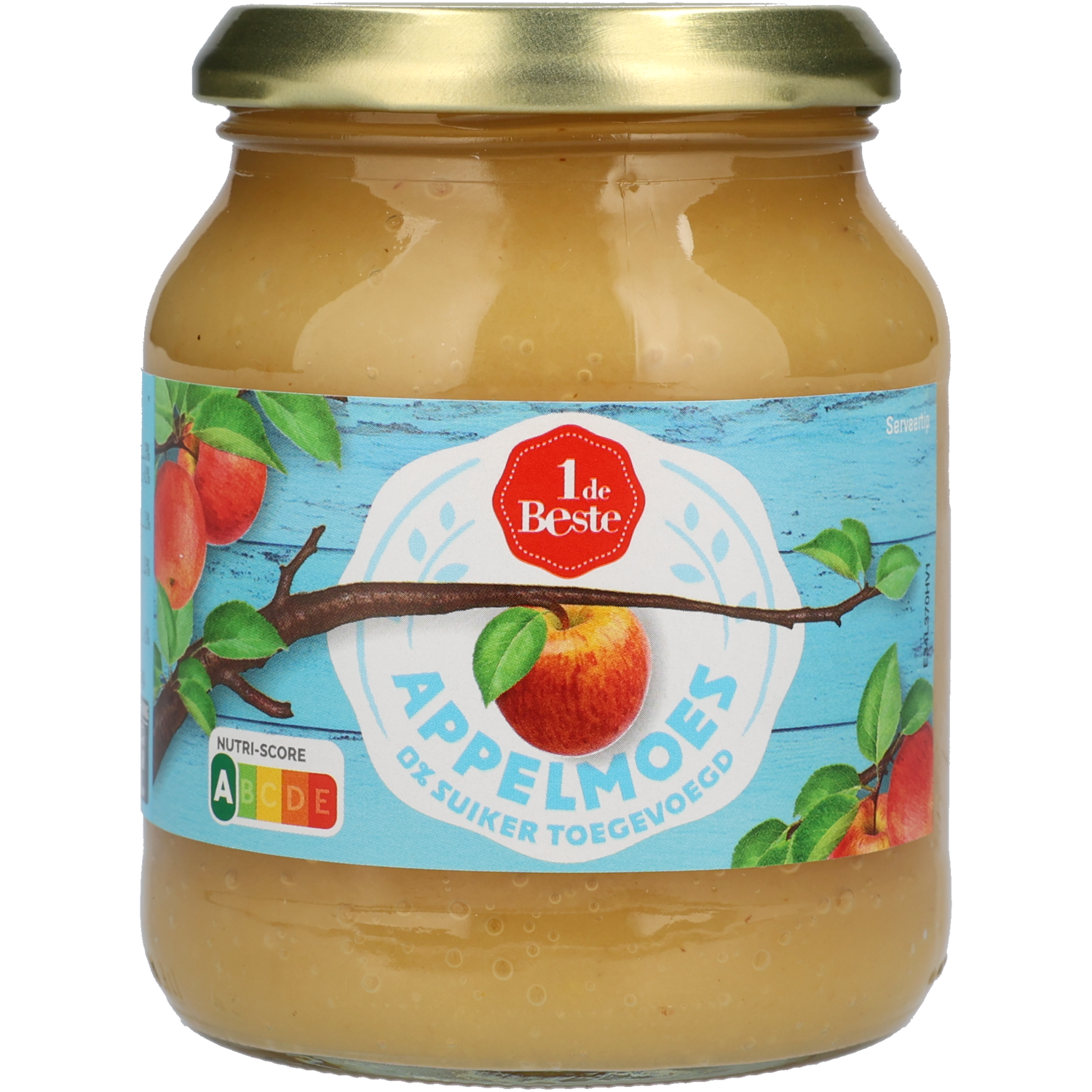 1 de Beste Appelmoes 0% toegevoegde suiker