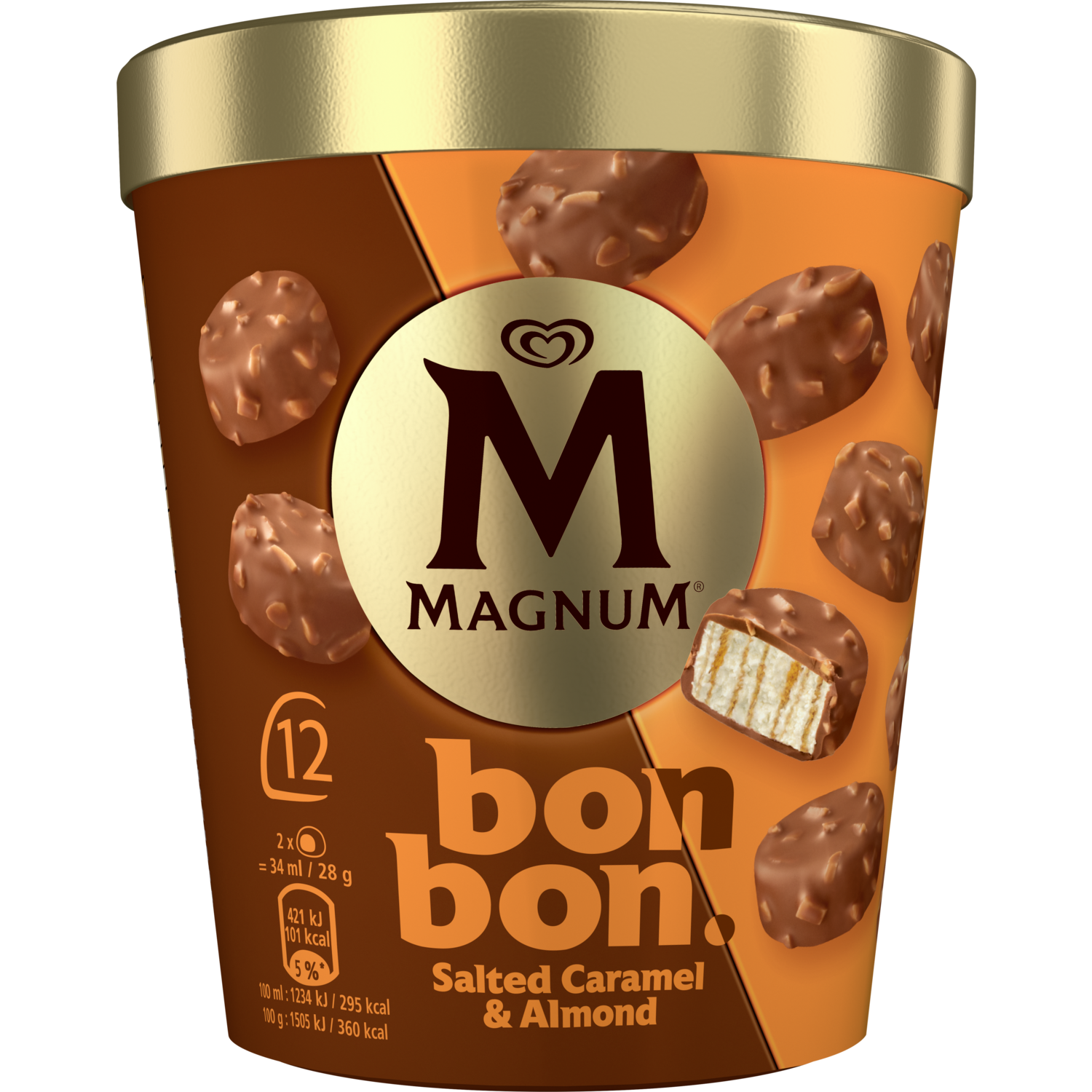 Ola Magnum bonbons salted caramel & almond