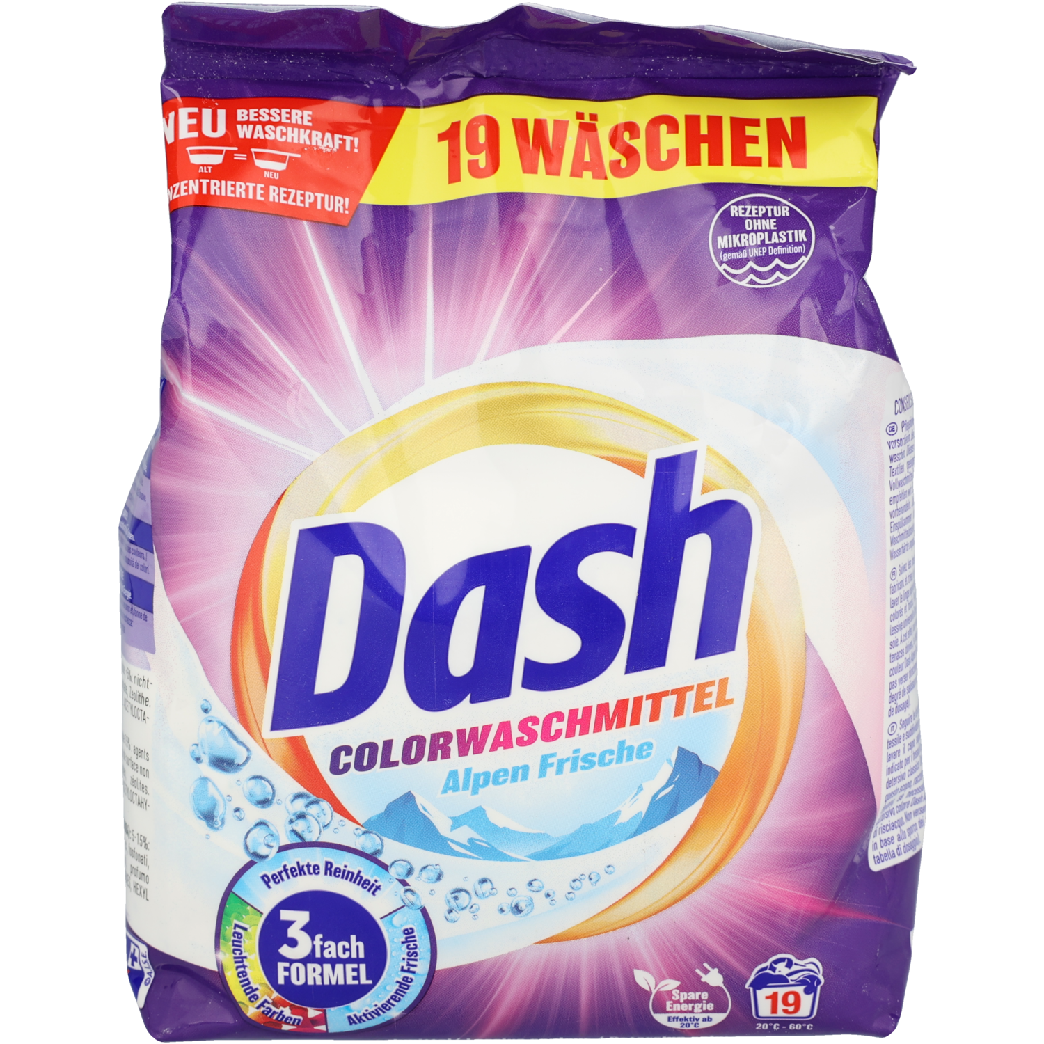 Dash Waspoeder kleur 19 wasbeurten