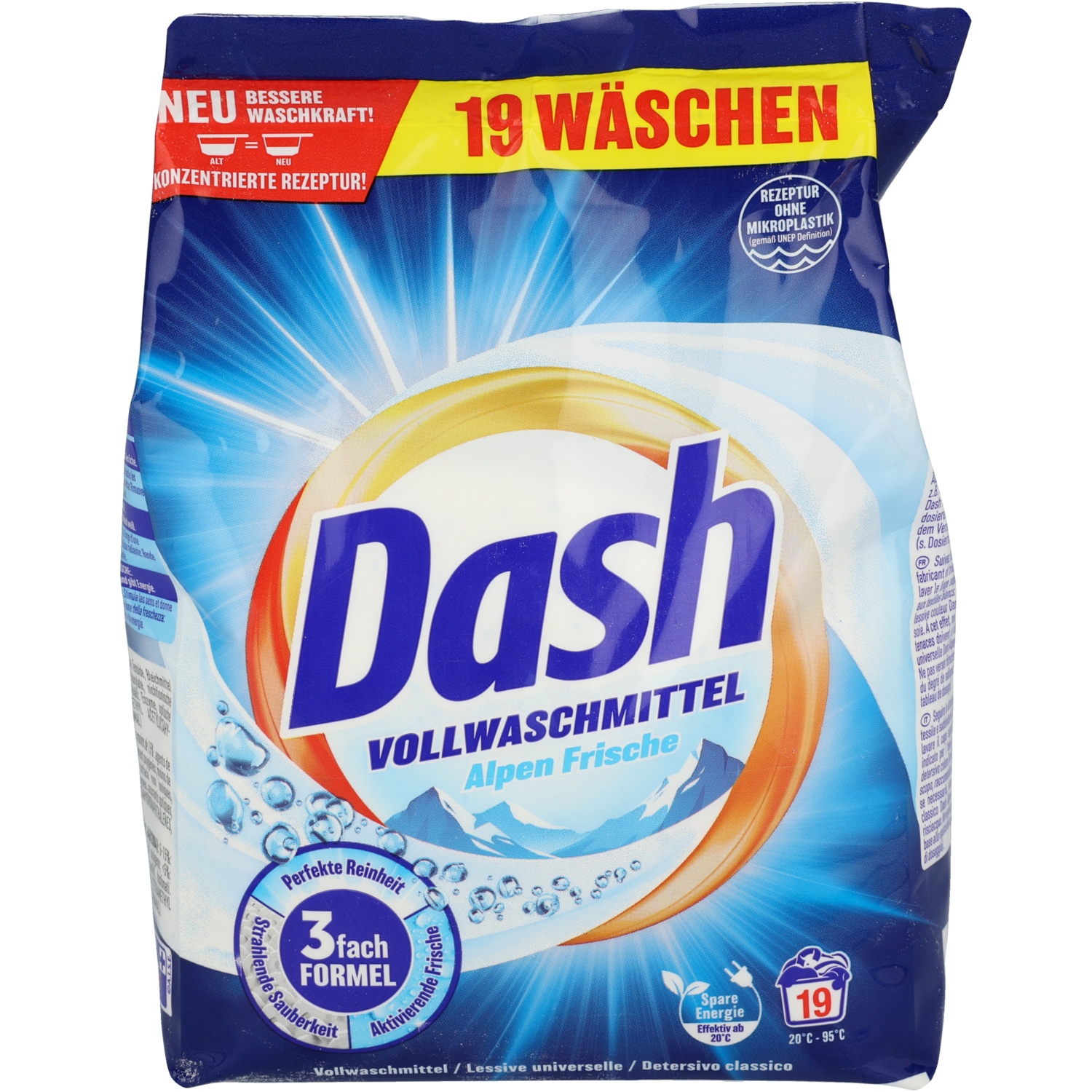 Dash Waspoeder wit 19 wasbeurten