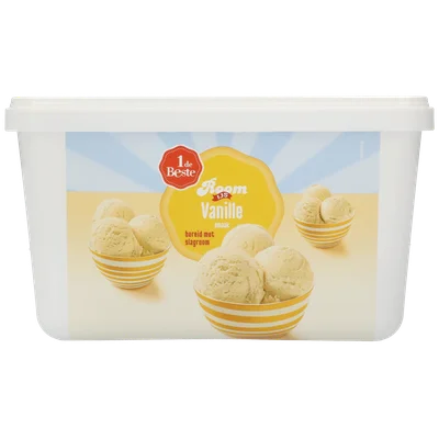 1 de Beste Roomijs vanille