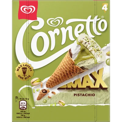 Ola Cornetto pistachio 4 st.