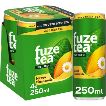 Fuze Tea Infused Mango Chamomile 4 x 250 ml