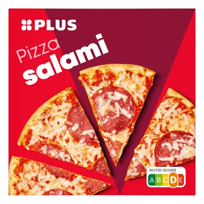 PLUS Pizza salami