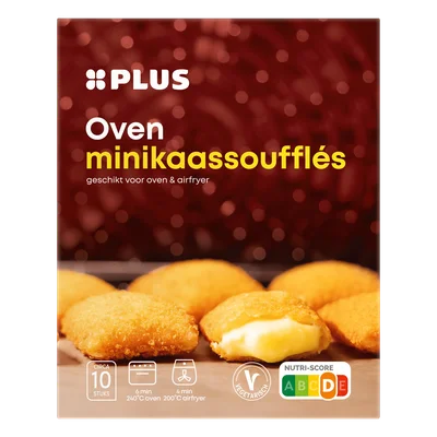 PLUS Oven mini kaassoufles