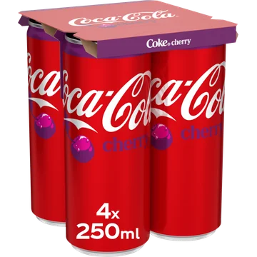 Coca-Cola Cherry 4 x 250 ml